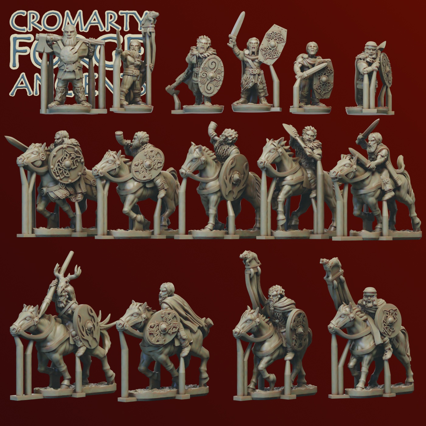 10mm Germanic: Command - Image 3