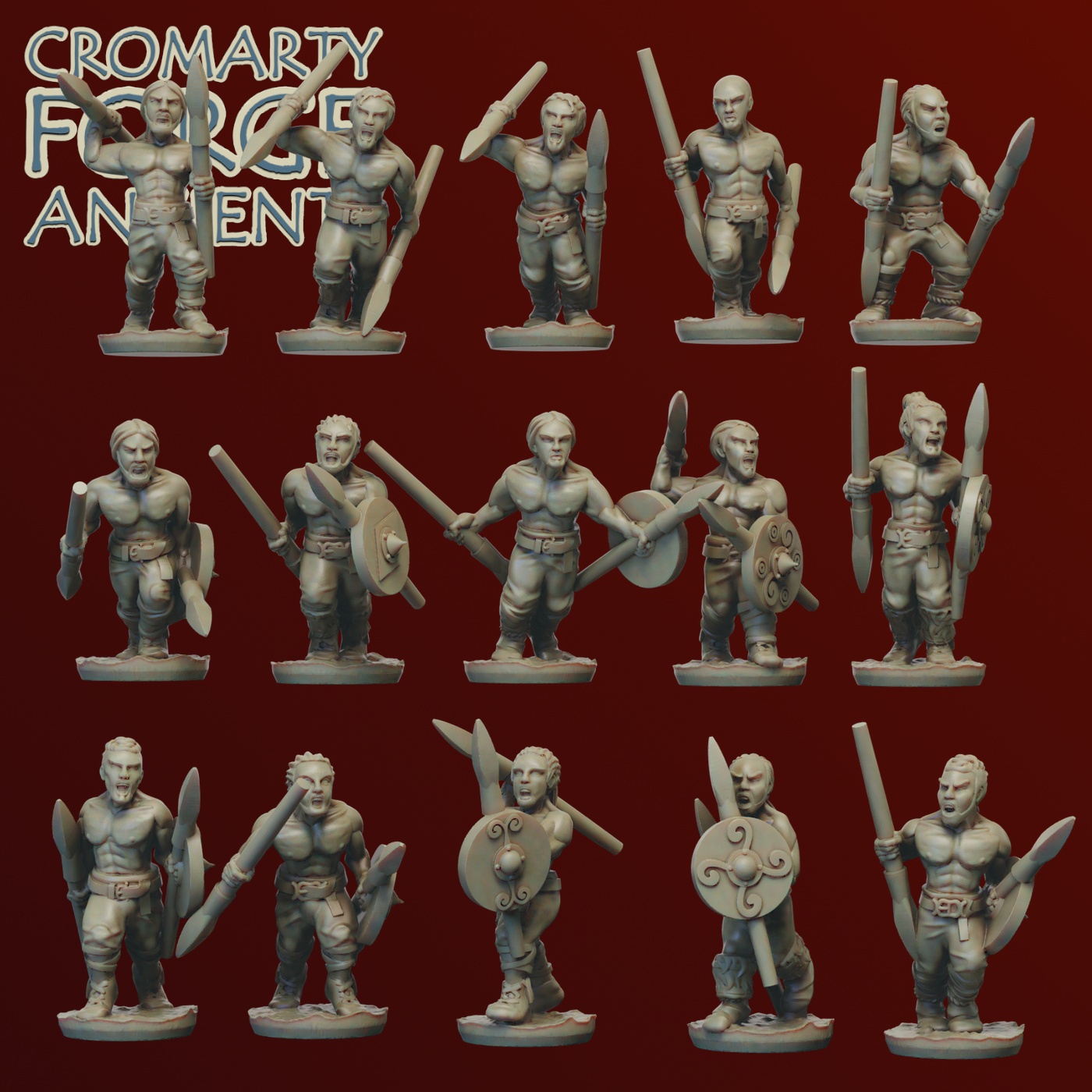 10mm Germanic: Javelins - Image 7