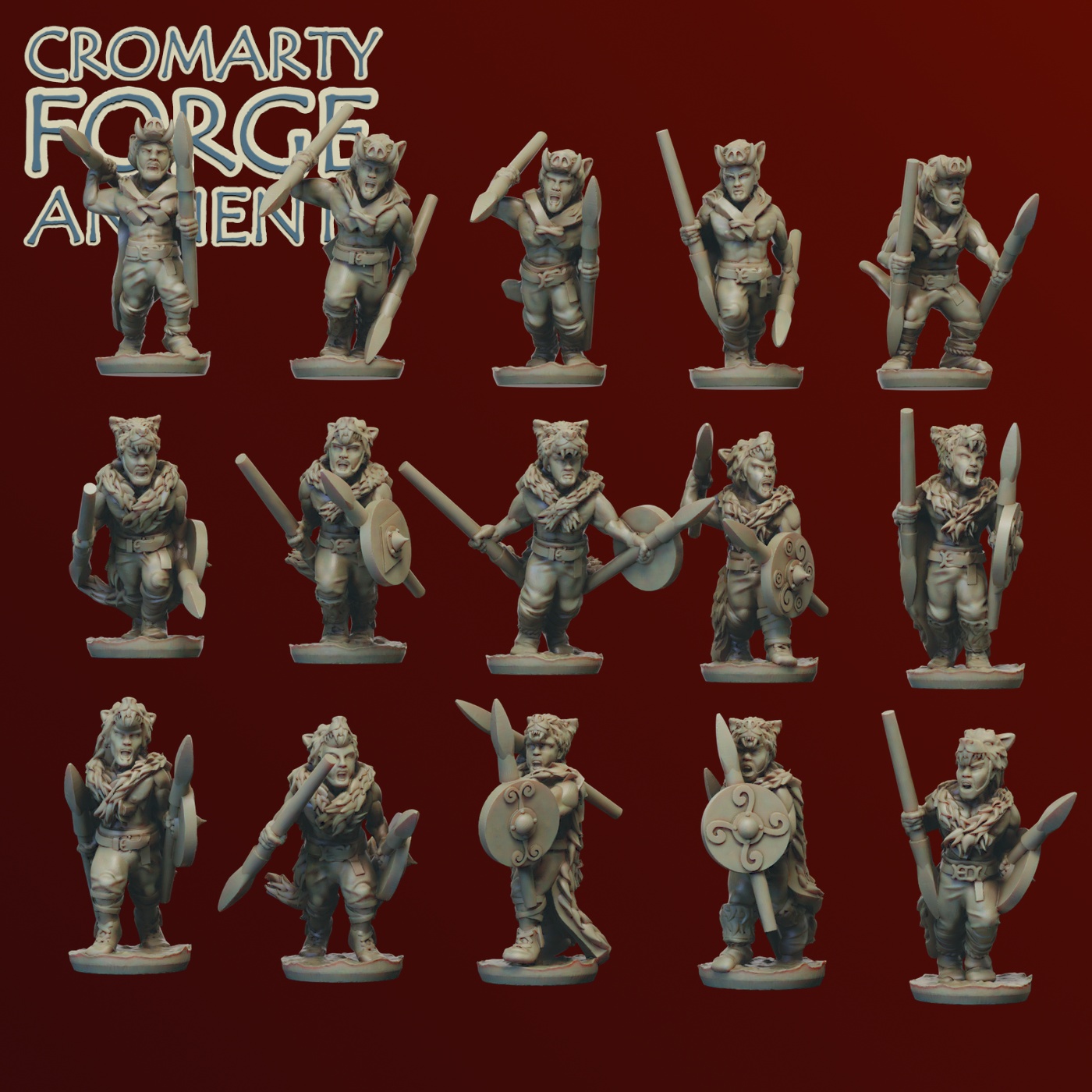 10mm Germanic: Javelins - Image 6