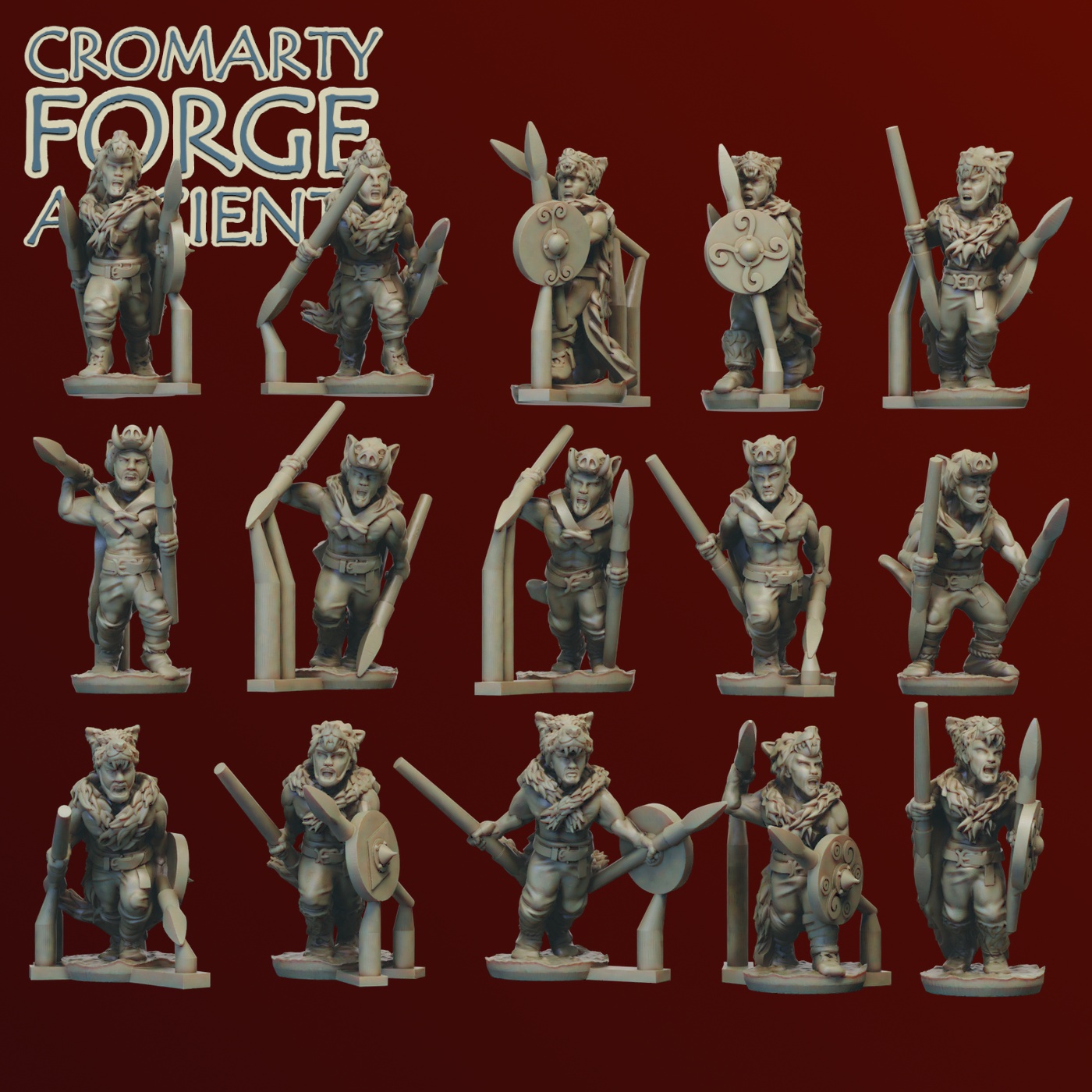 10mm Germanic: Javelins - Image 3