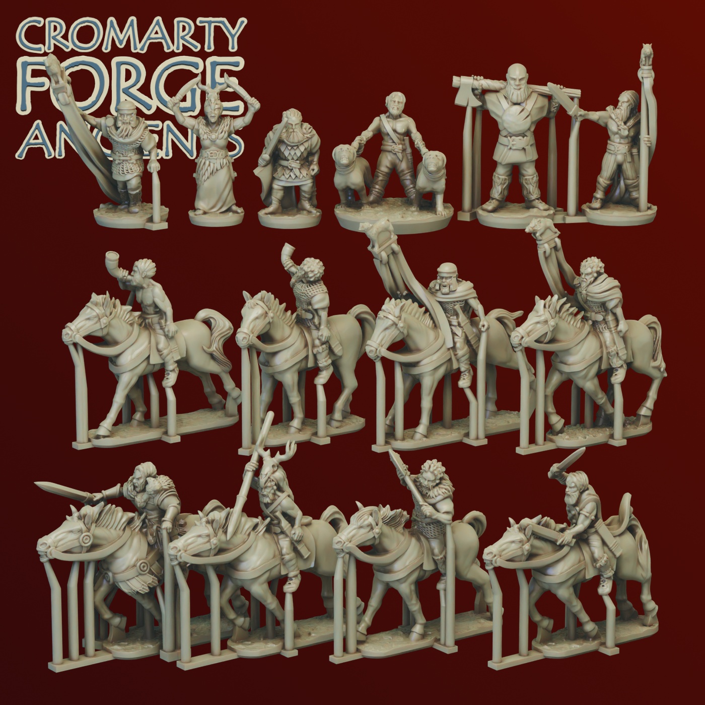 15mm Germanic: Command - Image 7