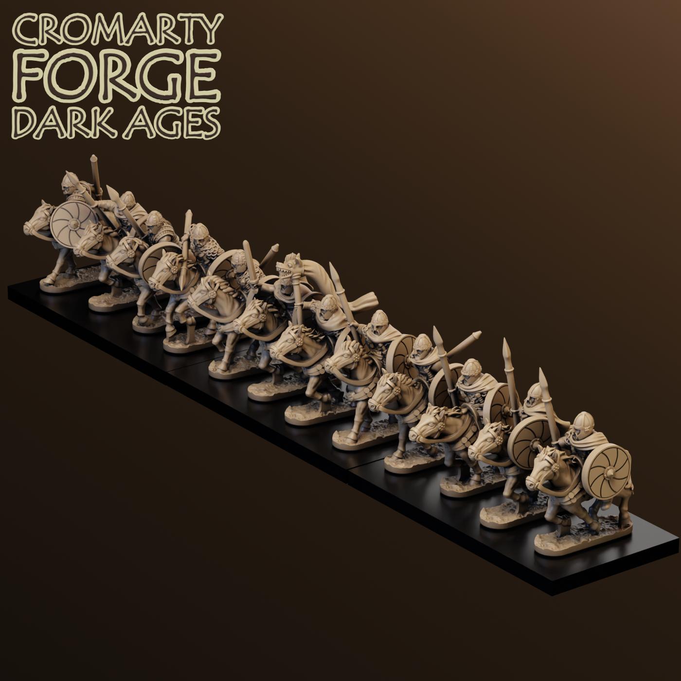 10mm Goth Heavy Cavalry - Image 4