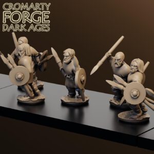 10mm Goths with Javelins