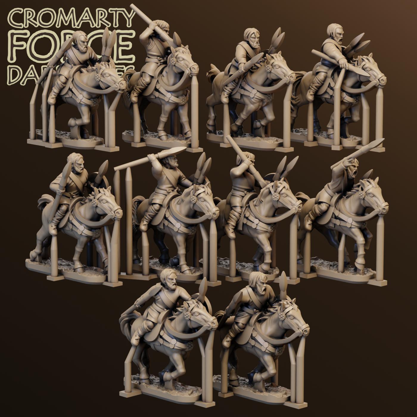 10mm Goth Light Cavalry - Image 2