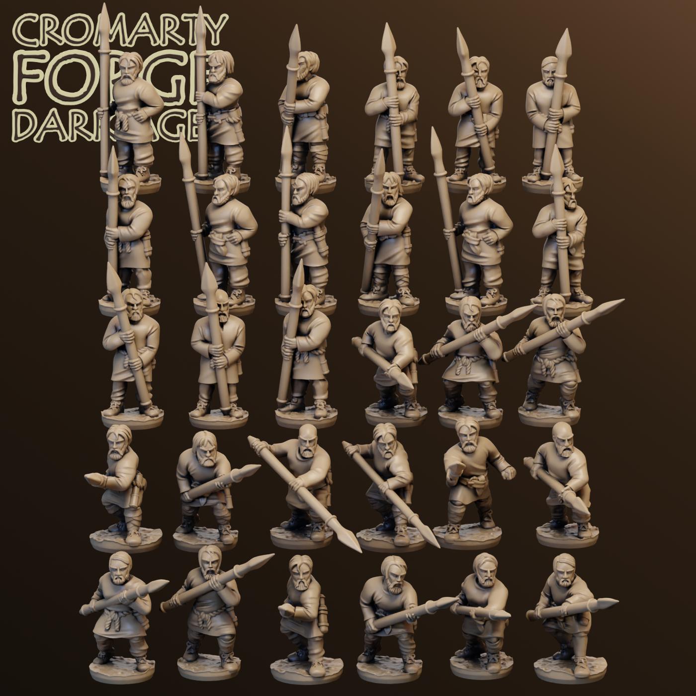 10mm Poorly Armed Goths - Image 2