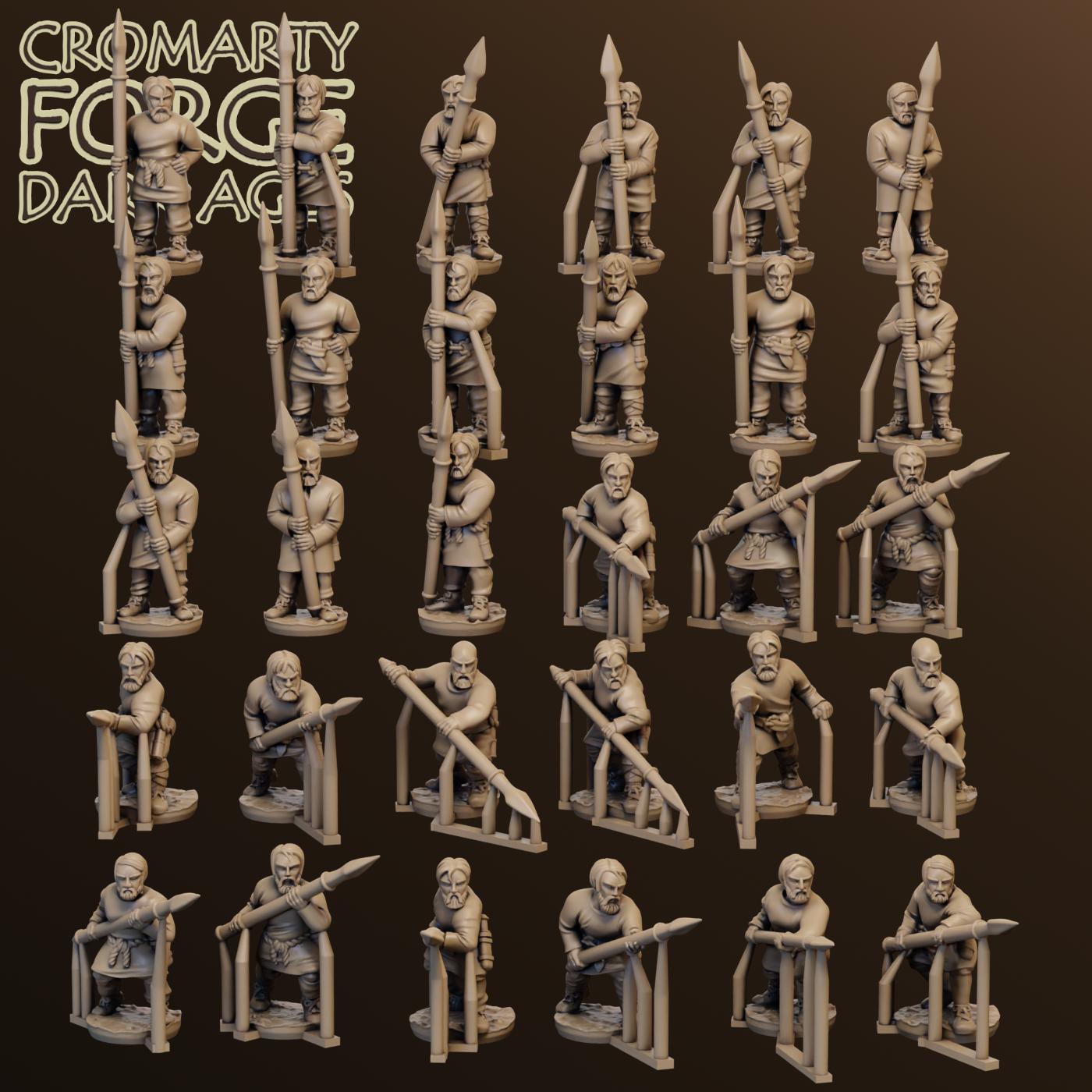 10mm Poorly Armed Goths - Image 3