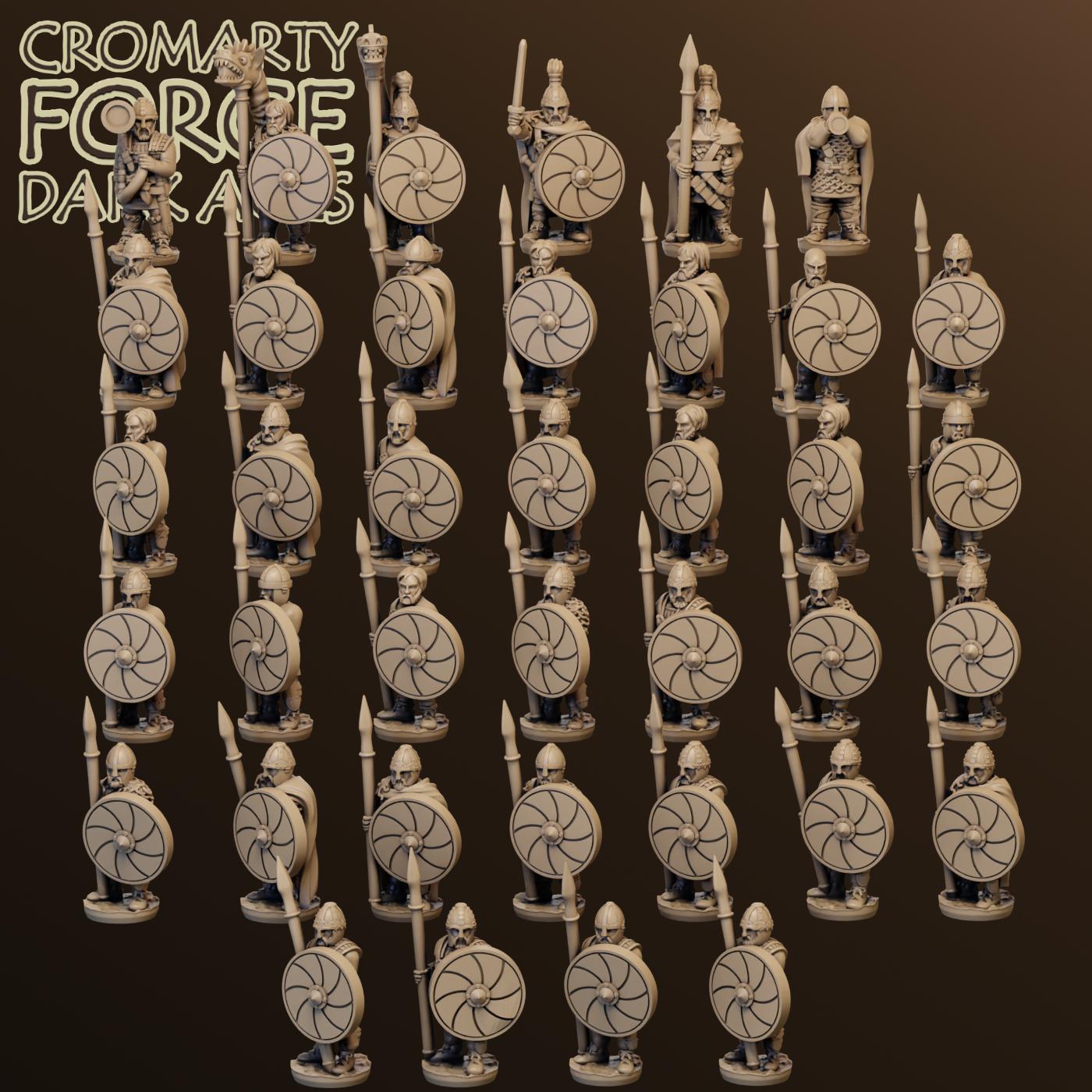 10mm Goth Infantry With Spear - Image 6