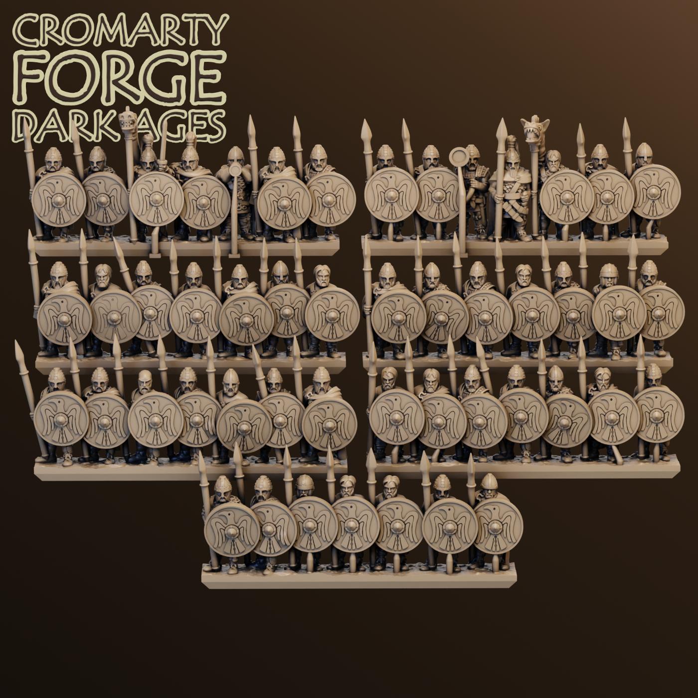 10mm Goth Infantry With Spear - Image 5