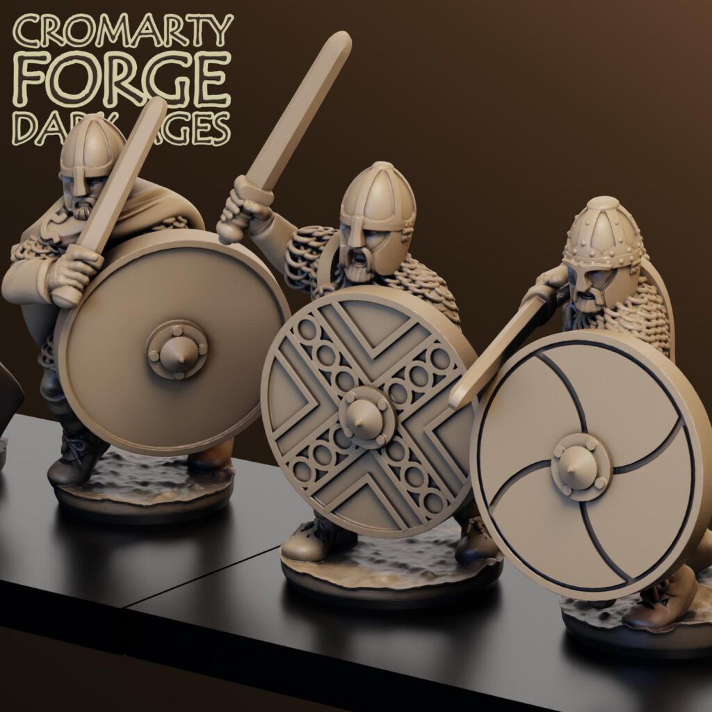 15mm Goth Infantry Attacking