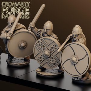 15mm Goth Infantry Attacking