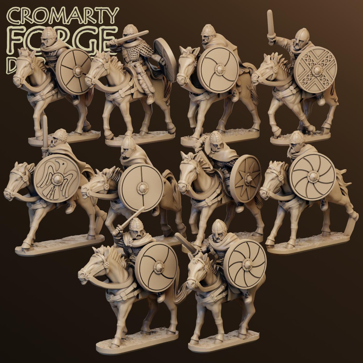 15mm Goth Cavalry with Spatha - Image 4