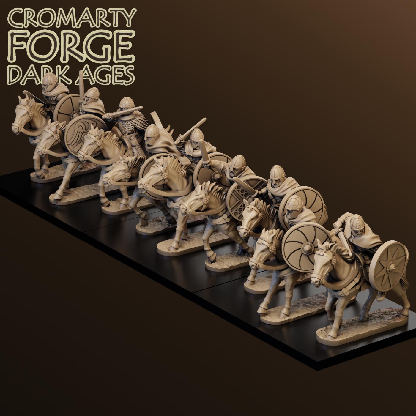 15mm Goth Cavalry with Spatha - Image 3