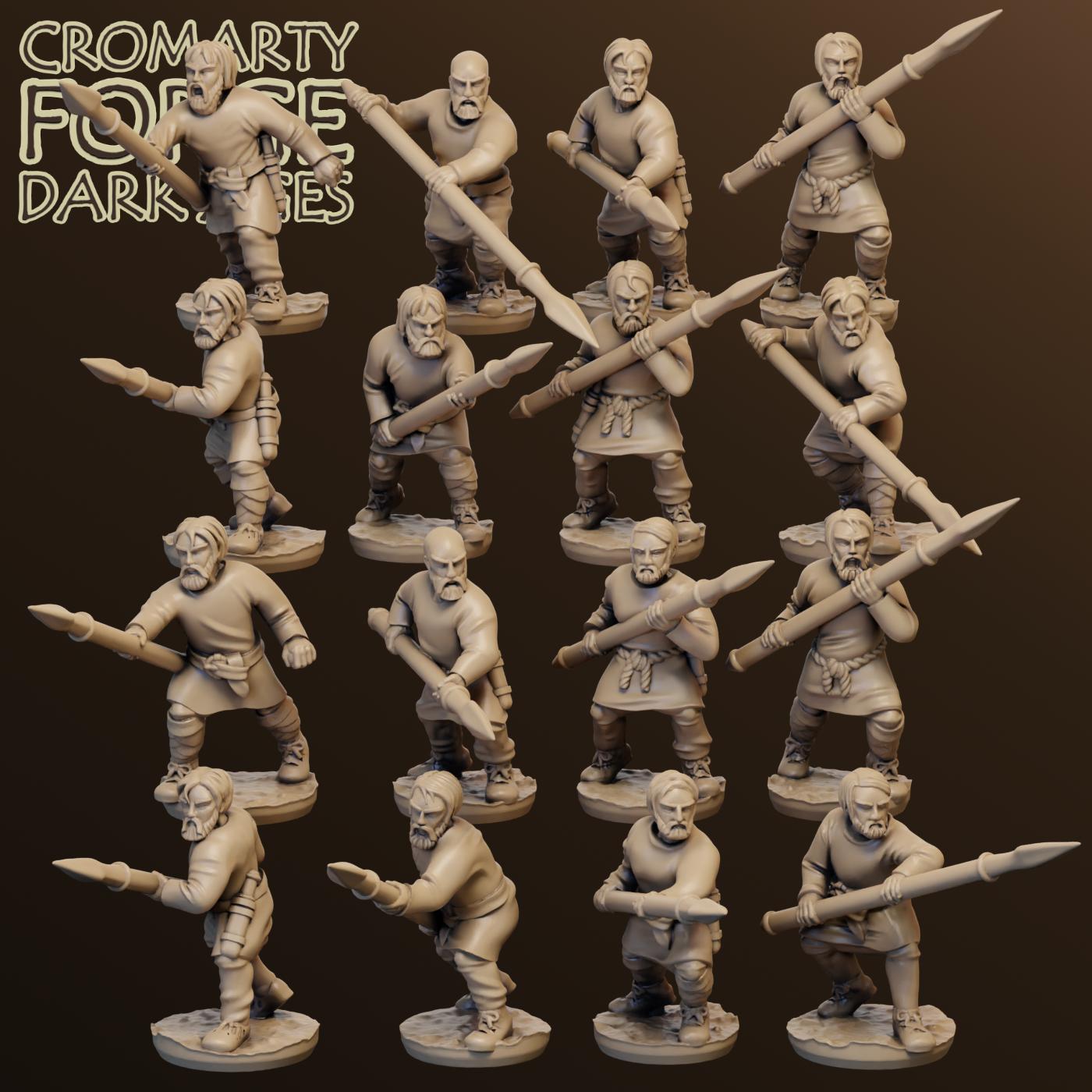 15mm Poorly Armed Goths Attacking - Image 4