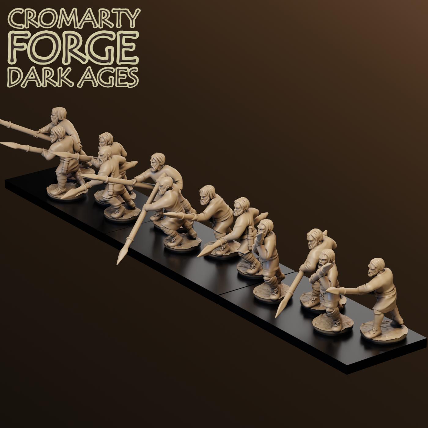 15mm Poorly Armed Goths Attacking - Image 3