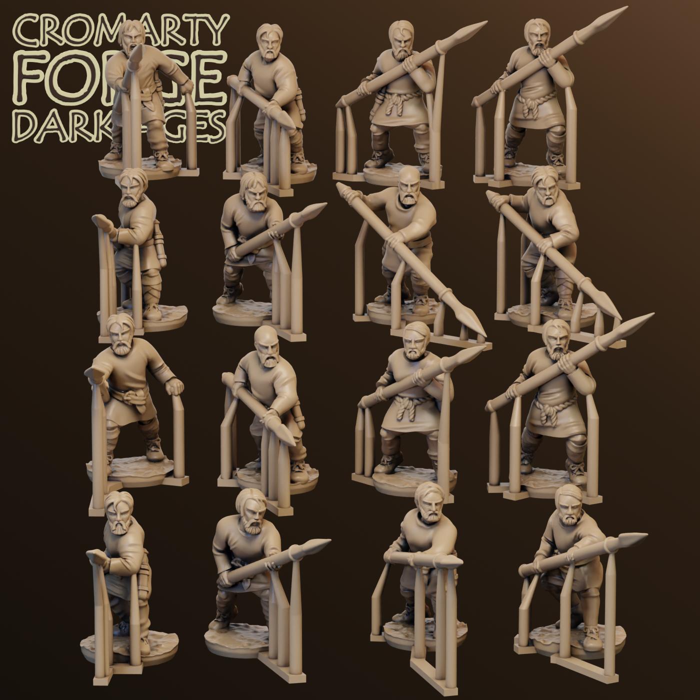 15mm Poorly Armed Goths Attacking - Image 2