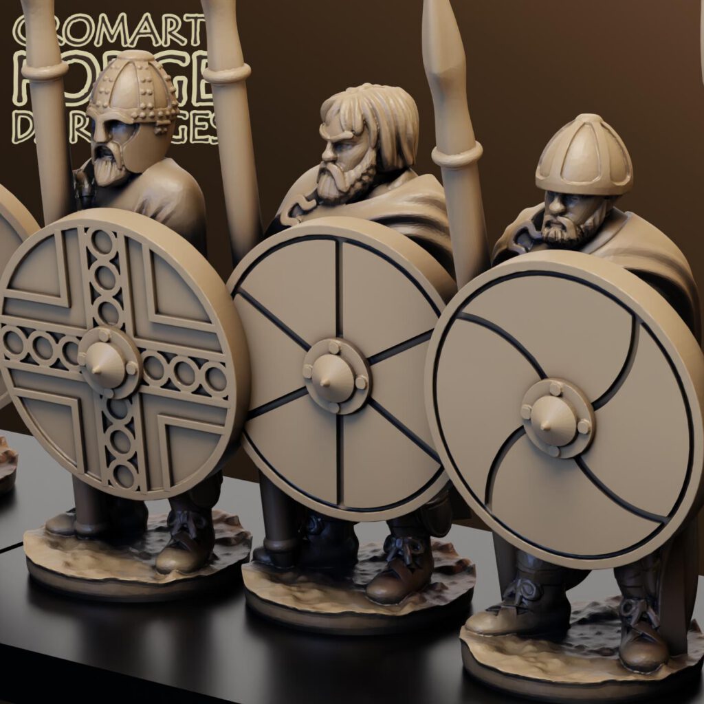 15mm Goth Spear Without Armour