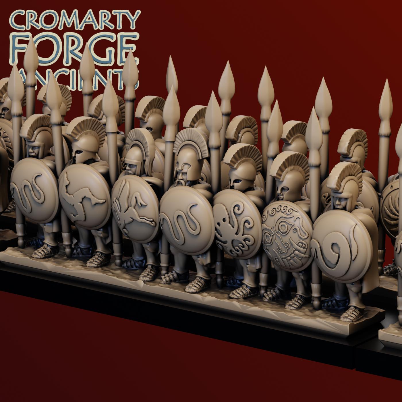 10mm Earlier Greek - Hoplites