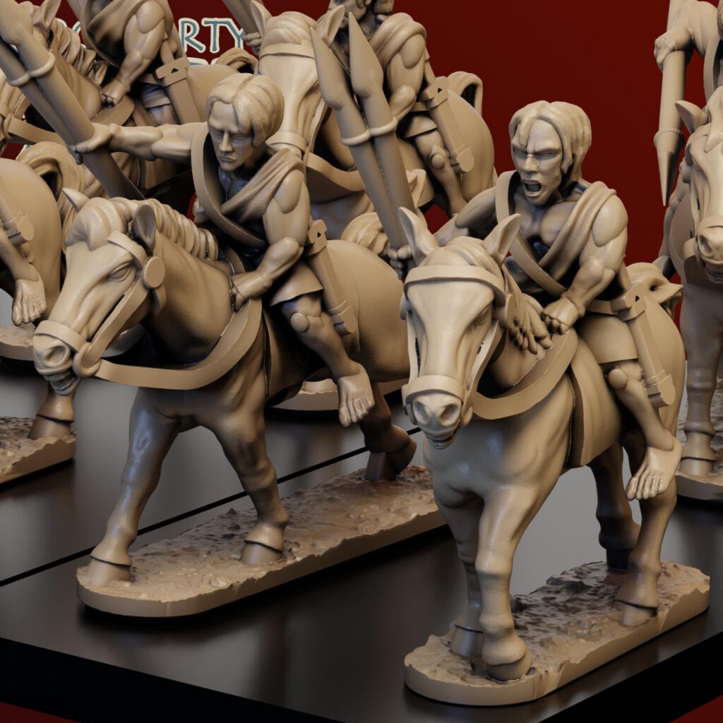 10mm Earlier Greek - Light Cavalry