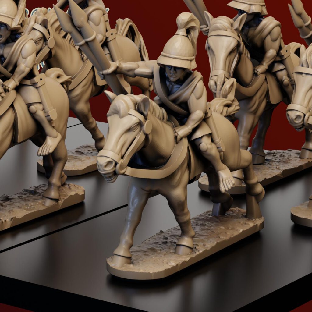 10mm Later Greek - Light Cavalry
