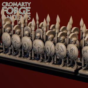 10mm Later Greek - Light Hoplites