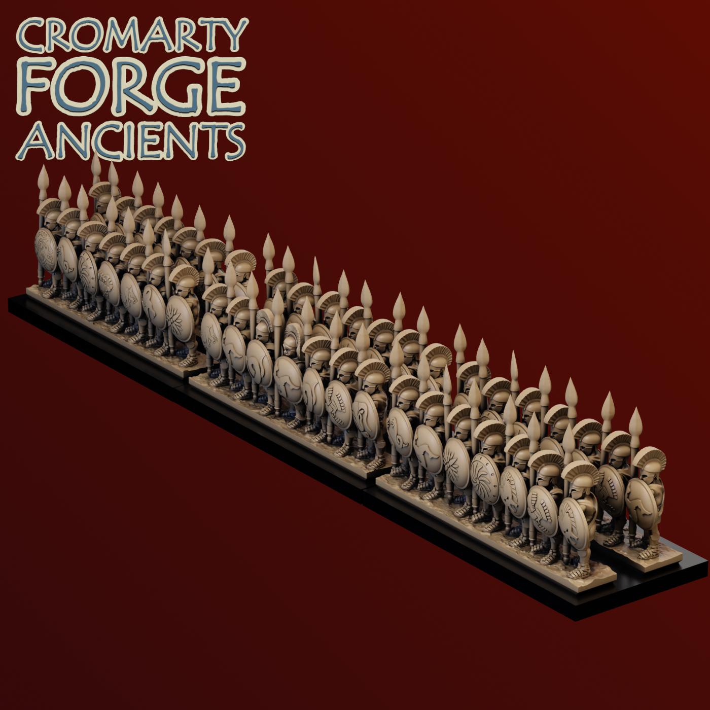 10mm Later Greek - Light Hoplites - Image 4