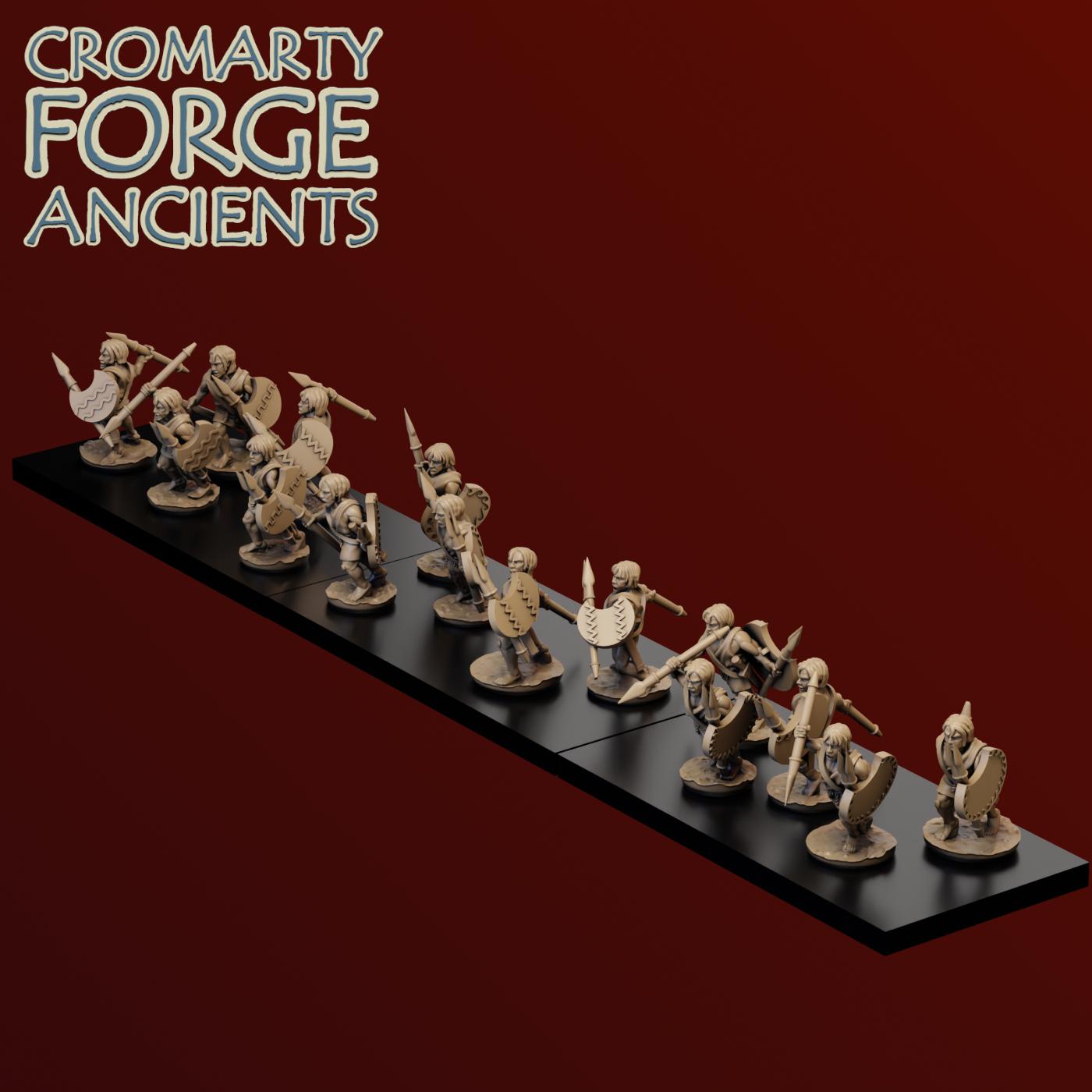 10mm Greek - Peltasts - Image 5