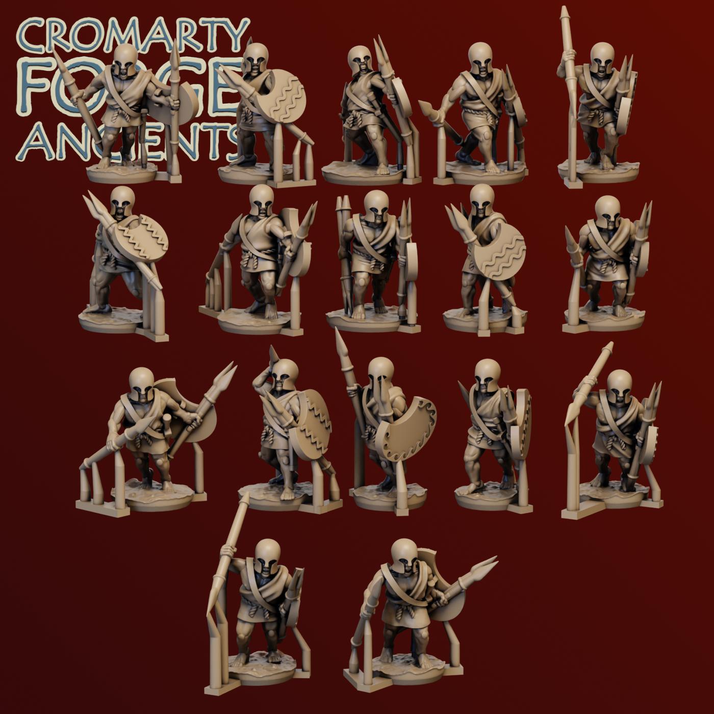 10mm Greek - Peltasts - Image 3