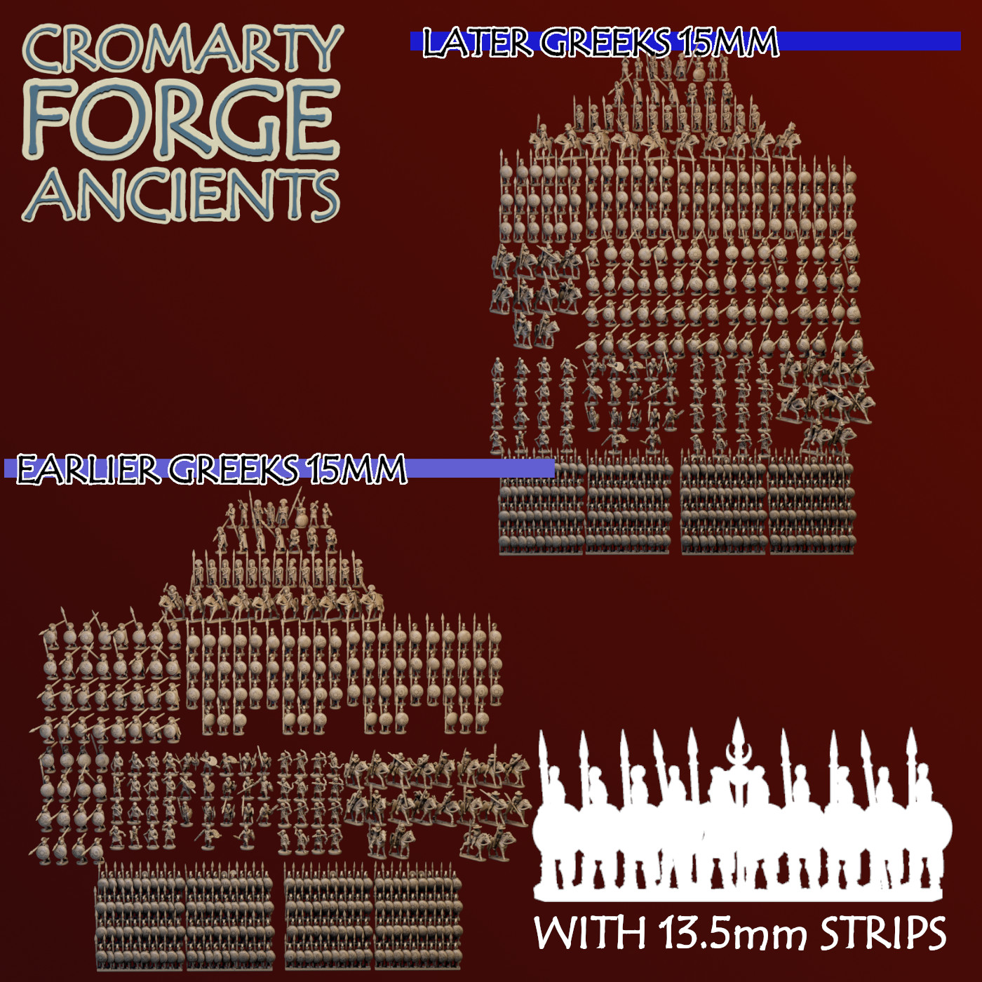 15mm Earlier + Later Greek Army