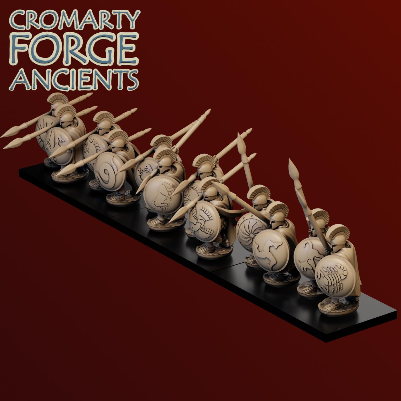 15mm Earlier Greek - Hoplites Attacking - Image 8