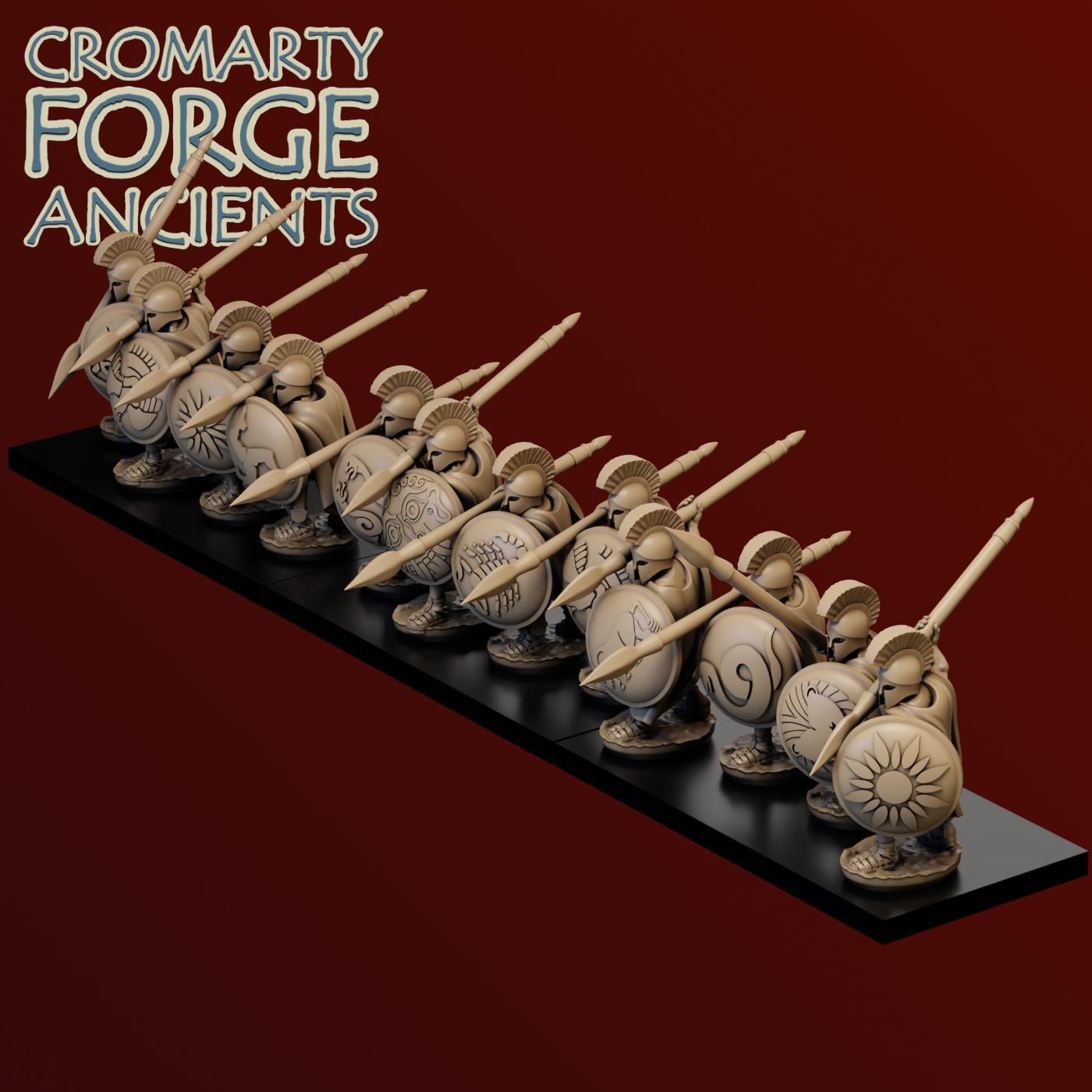 15mm Earlier Greek - Light Hoplites Attacking - Image 5