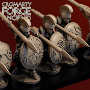 15mm Earlier Greek - Light Hoplites Attacking