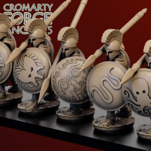 15mm Earlier Greek - Hoplites Attacking