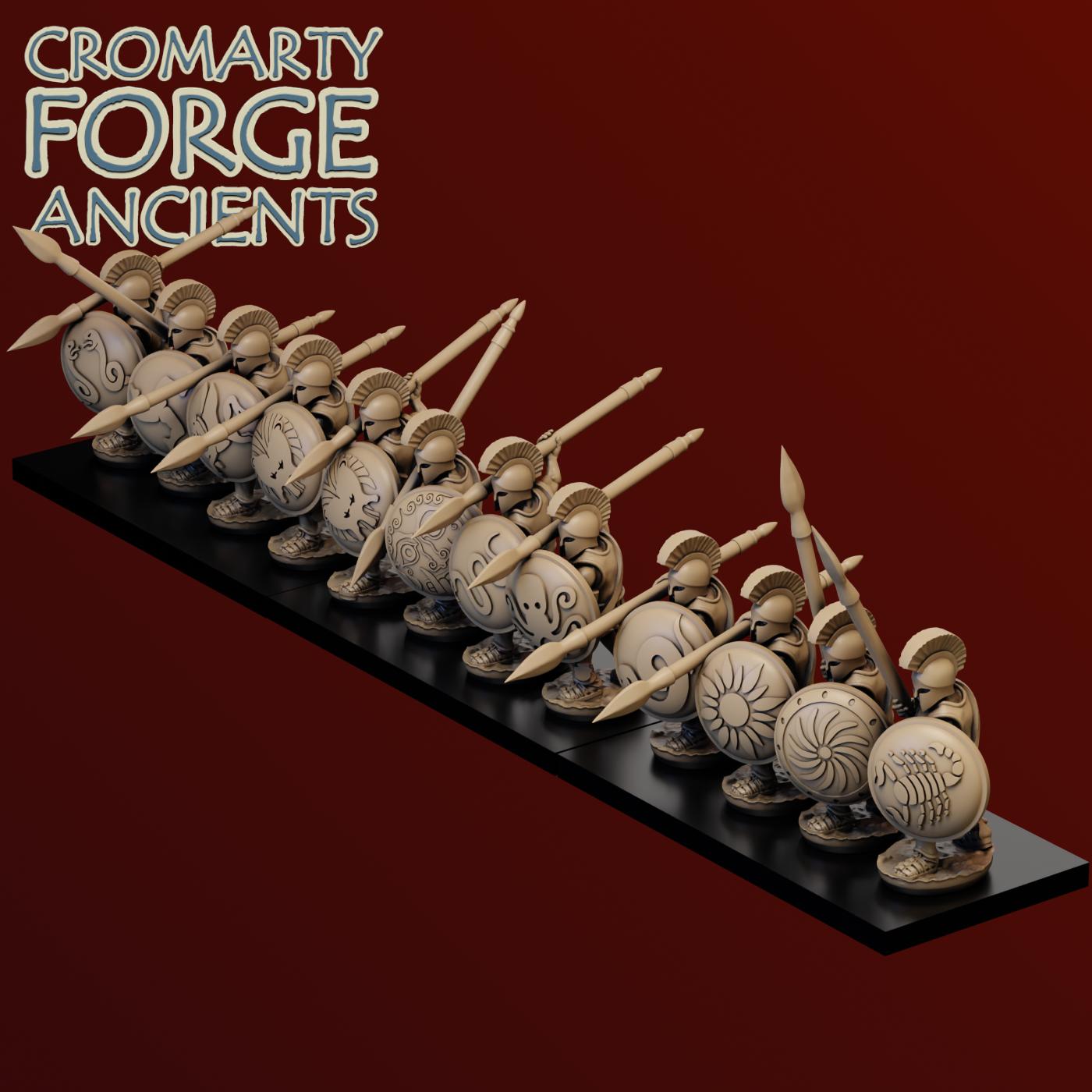 15mm Earlier Greek - Hoplites Attacking - Image 5