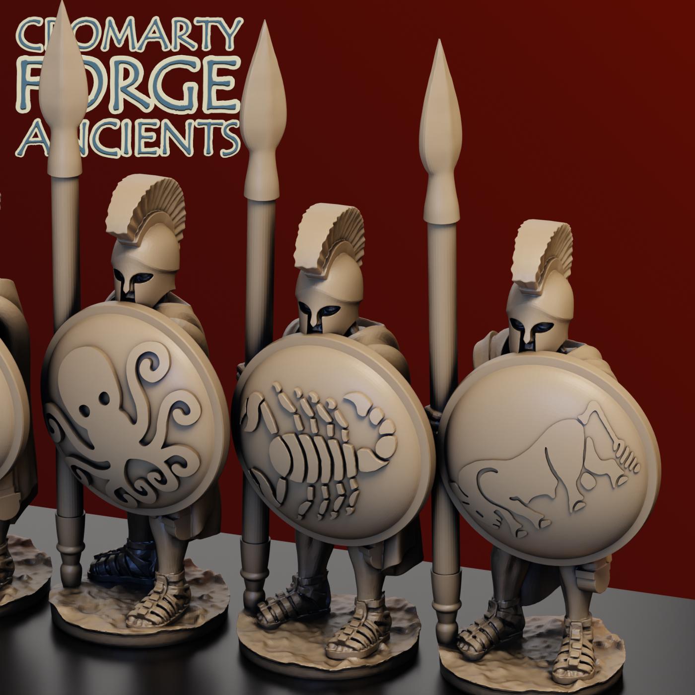 15mm Earlier Greek - Light Hoplites - Image 5