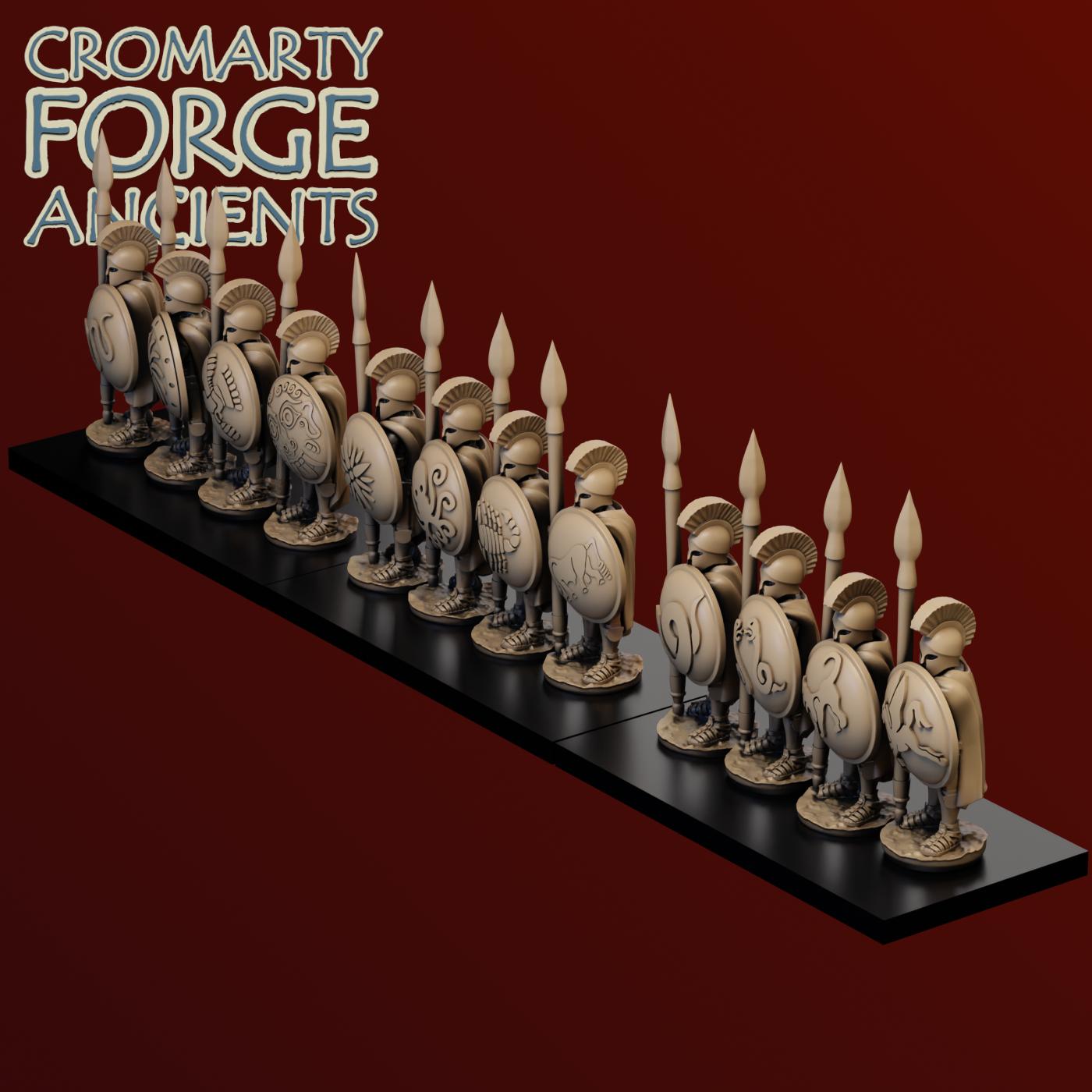 15mm Earlier Greek - Light Hoplites - Image 4