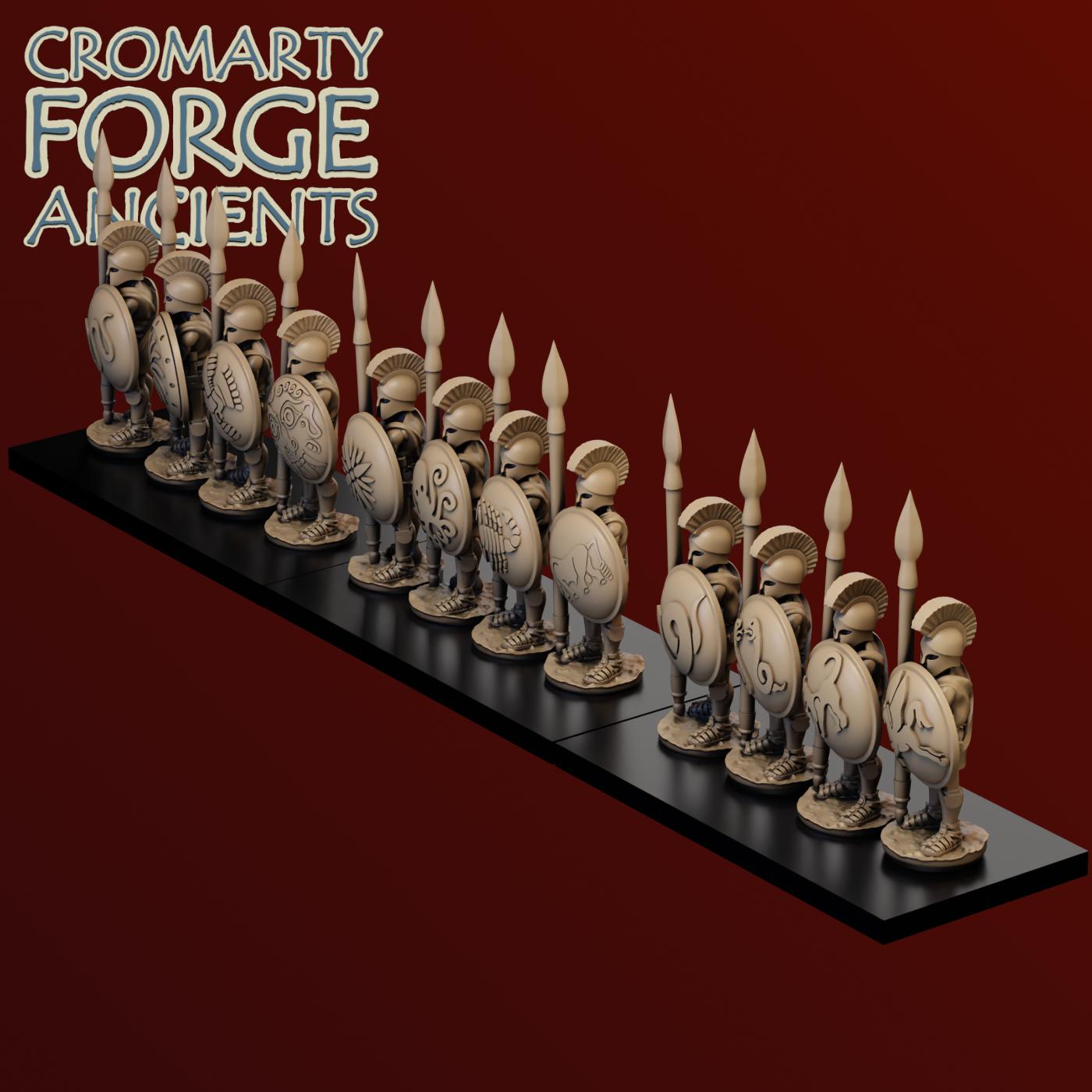 15mm Earlier Greek - Light Hoplites - Image 3