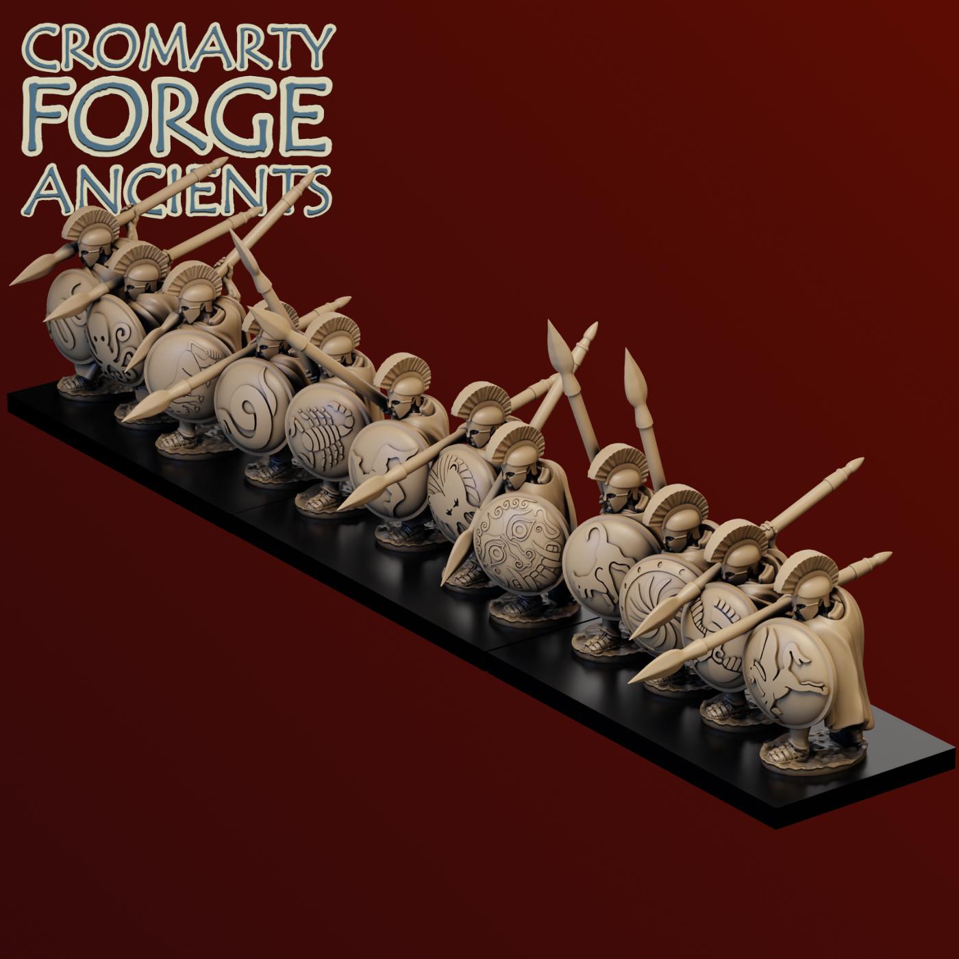 15mm Later Greek - Hoplites Attacking - Image 5