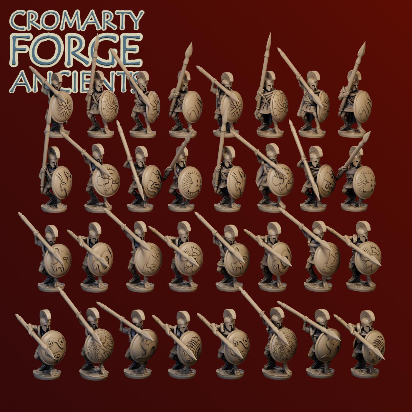 15mm Later Greek - Light Hoplites Attacking - Image 5