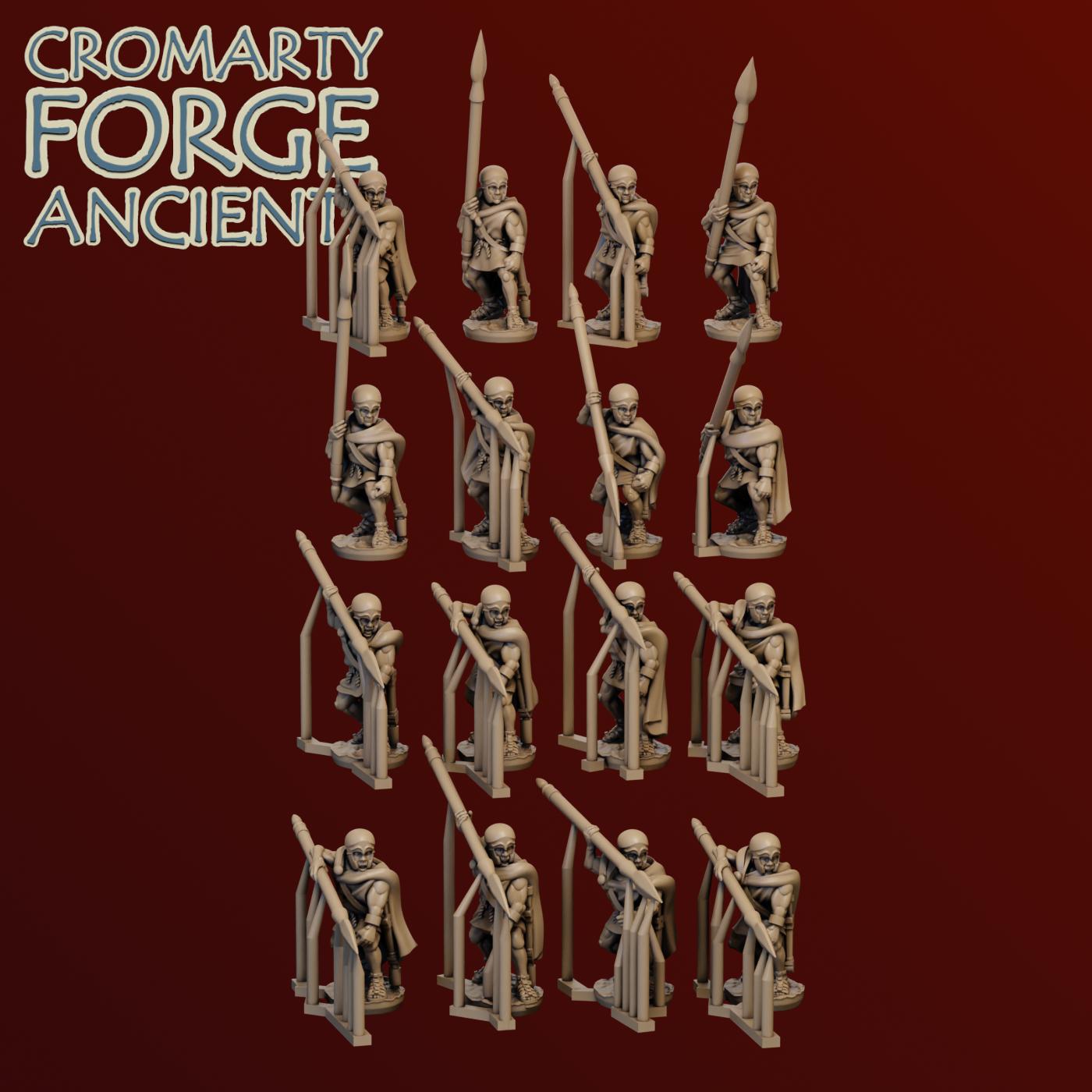 15mm Later Greek - Light Hoplites Attacking - Image 3