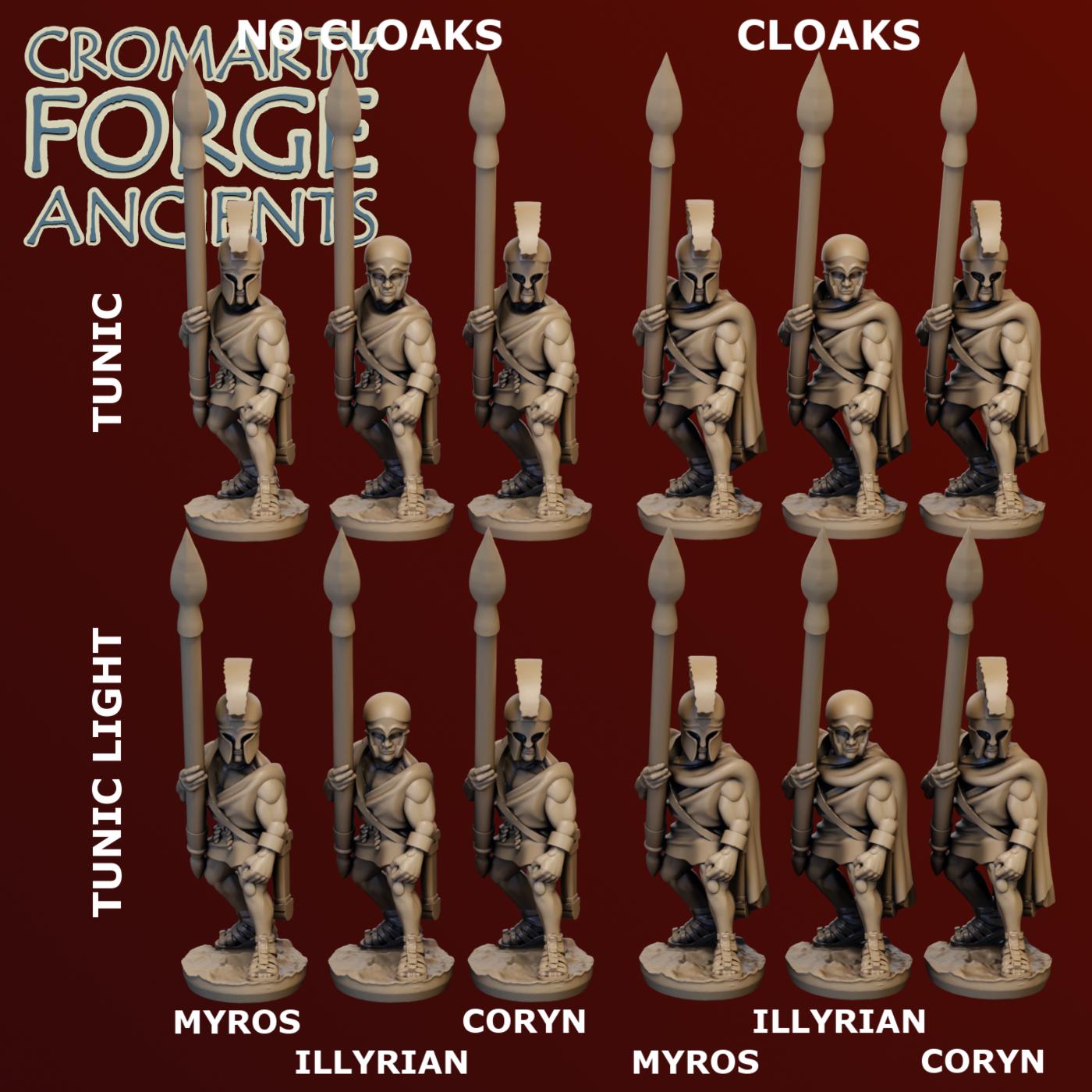 15mm Later Greek - Light Hoplites Attacking - Image 2