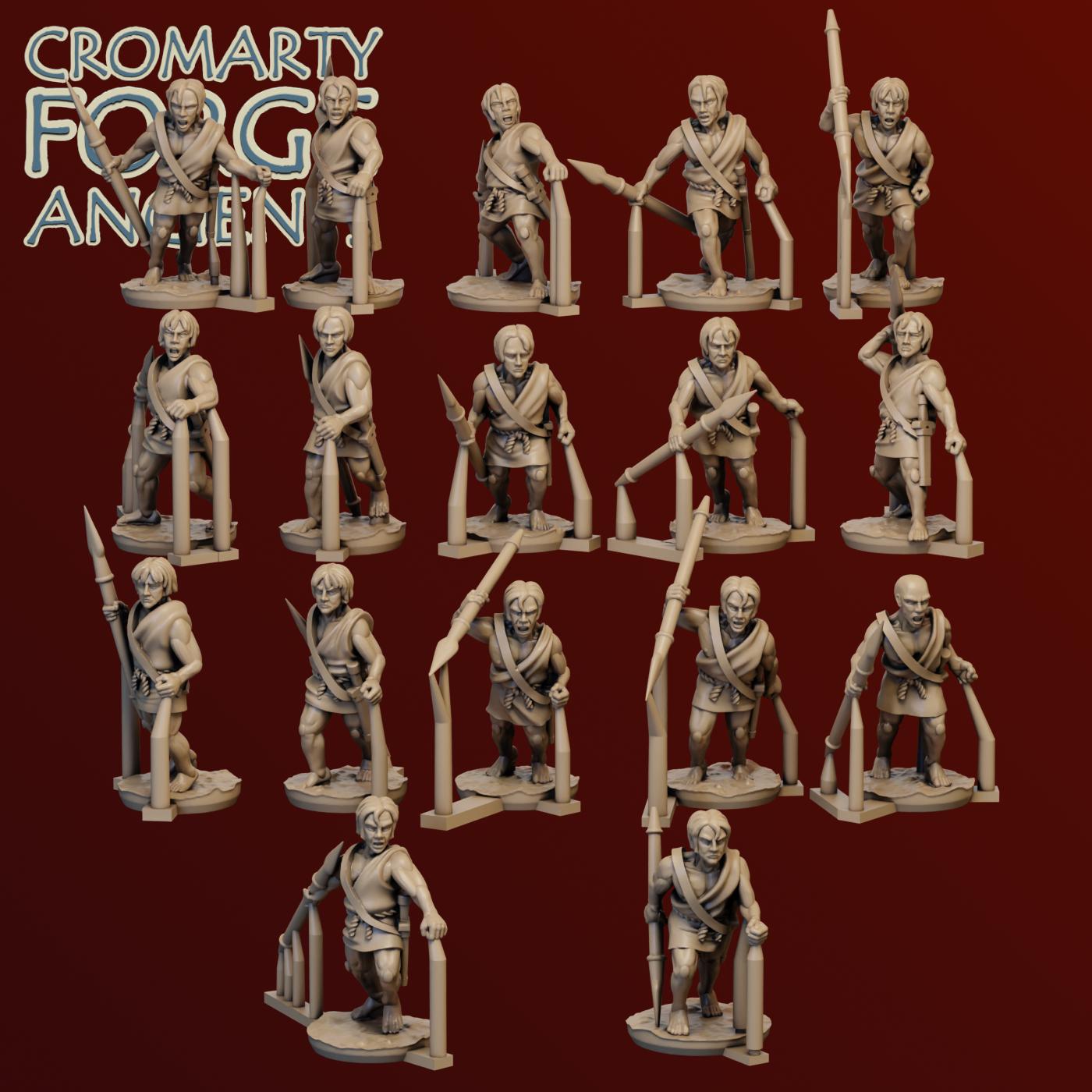 15mm Greek - Peltasts - Image 5