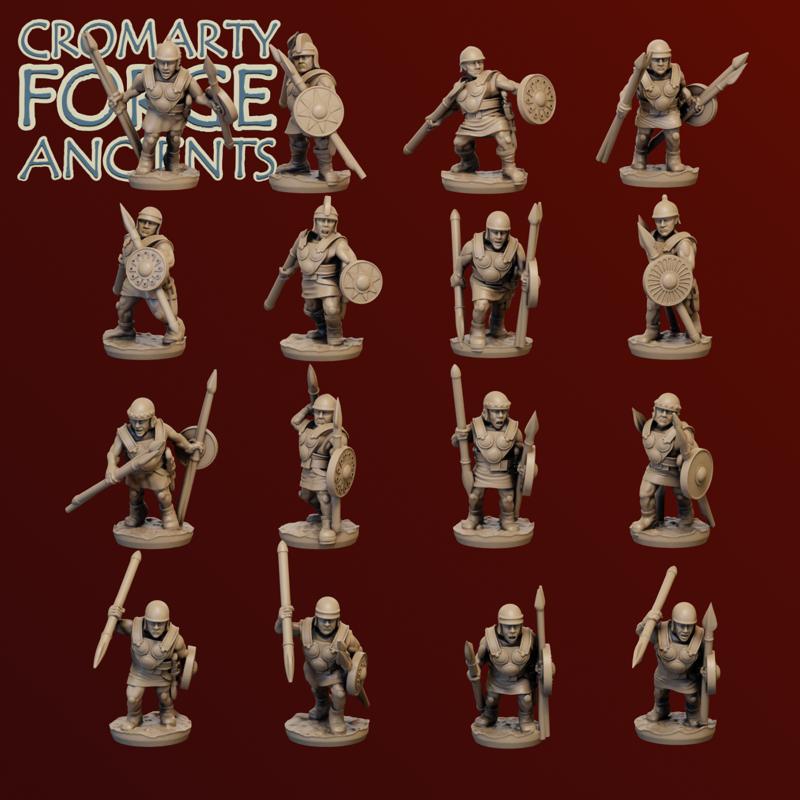 10mm Iberians: Caetrati - Image 7