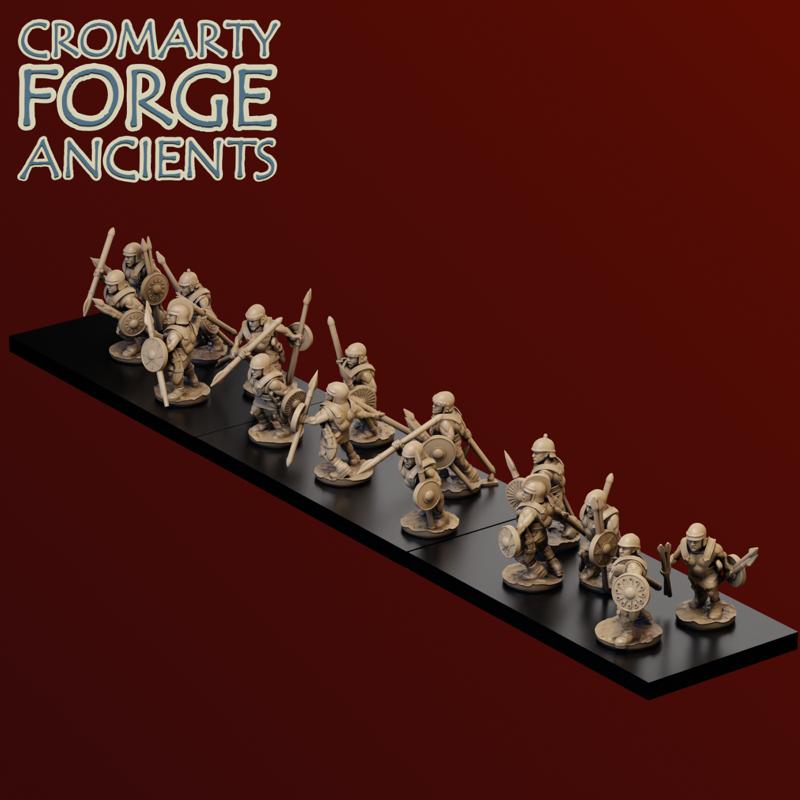 10mm Iberians: Caetrati - Image 4