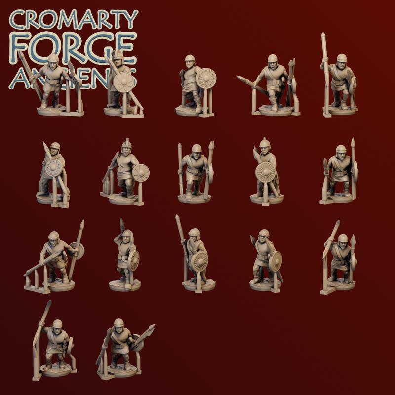 10mm Iberians: Caetrati - Image 3