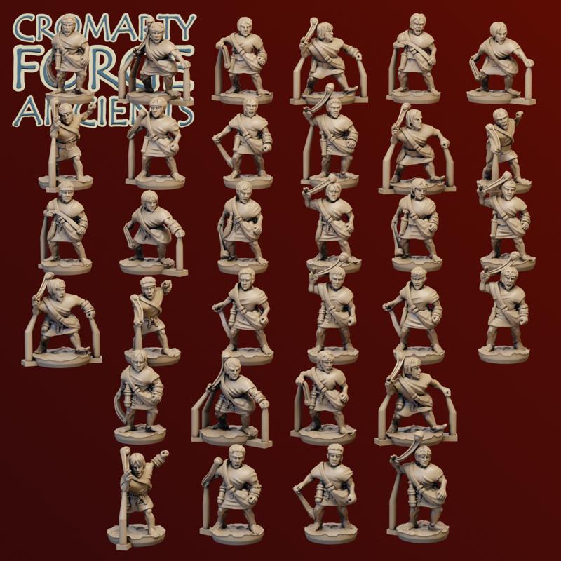 10mm Iberians: Slingers - Image 2