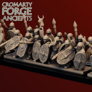 10mm Iberians: Warriors Attacking