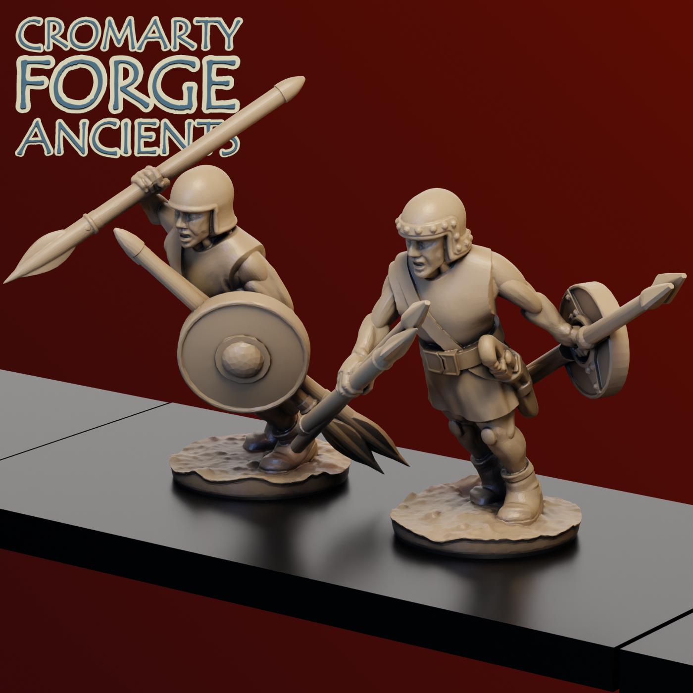 15mm Iberians: Caetrati