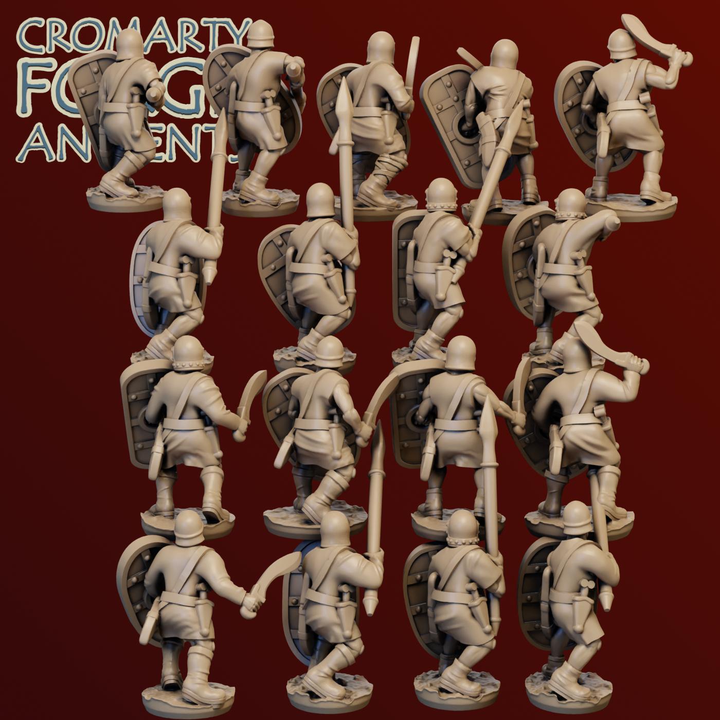 15mm Iberians: Warriors Attacking - Image 3