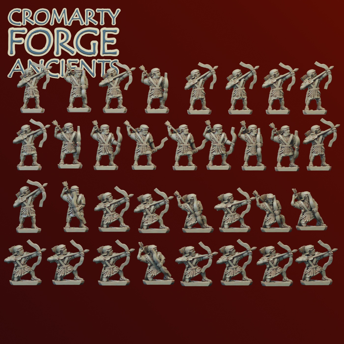 10mm Imperial Romans: Archers - Image 4