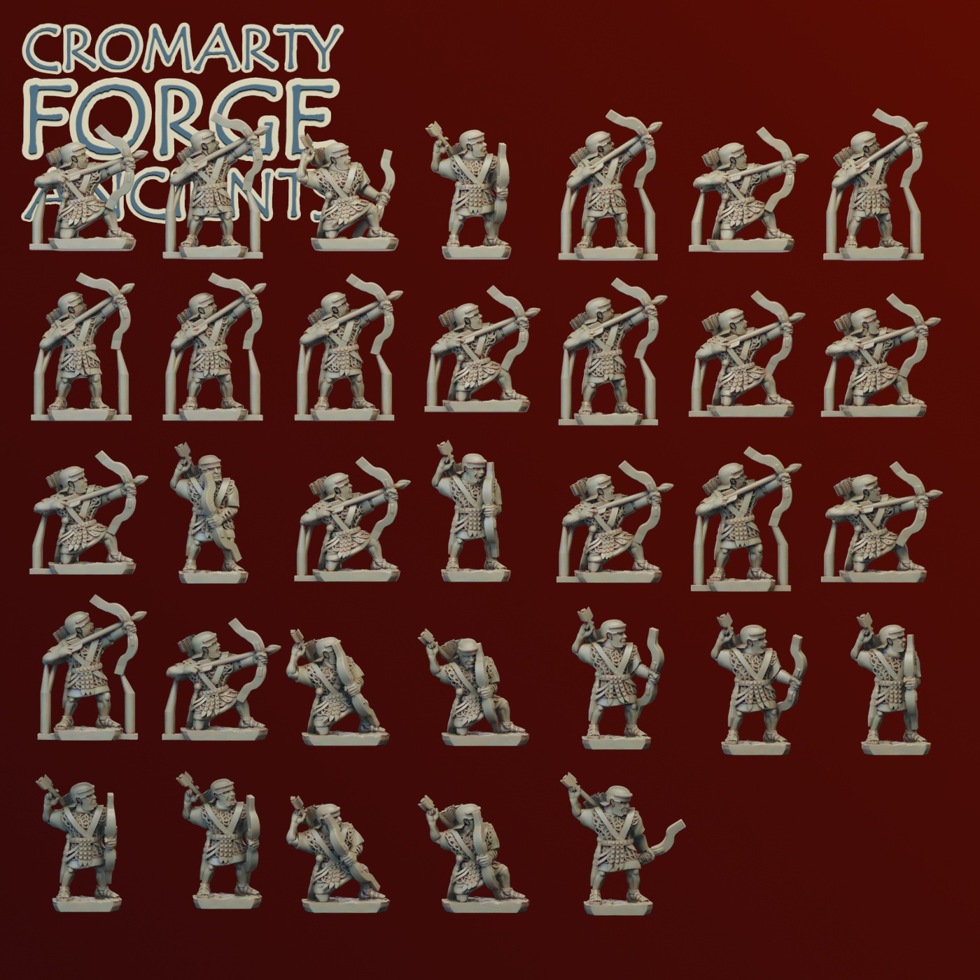 10mm Imperial Romans: Archers - Image 3